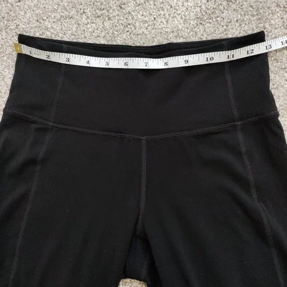 Athleta | Mantra High Rise Capri Mesh Panels Pants Size S - Picture 13 of 16